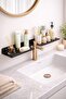Black Metal Bathroom Shelf, over the Sink Organizer, Wall Shelf, Shampoo Holder - 3