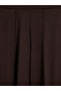 Vizyon New Season Brown Plus Size Soft Touch Women's Trousers - 4