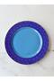 Porcelain Cake Plate Set of 6 20cm Polka Dot - 4