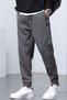2-Piece Men's Fleece Lined Lace-Up Waist Jogger Sports Sweatpants - 2
