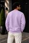 Men's Vacation Mode Written Sunglasses Printed Round Crew Neck Cotton Casual Sweatshirt - 2