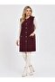 Women's Heart-Buttoned, Front-Pocket, Soft Textured Long Sweater Vest - 5