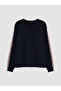 Lcw everyday striped soft touch women's sweatshirt - 5