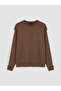 Lcw everyday striped soft touch women's sweatshirt