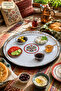 No. 70 Enameled Sini Tableware, Food Presentation Tray, Floor Table Zinc ~68 cm - 6