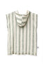 Hooded 3 Layer 100% Cotton Muslin Children's Poncho - 2