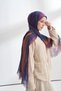 Organic Touch Viscose Blend Patterned Shawl - 2