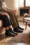 9104 100% Genuine Leather Mest - Soft Zippered Mest Socks Ablution Socks - 4