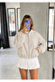 Hooded Bomber Cashmere Jacket - 6