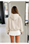 Hooded Bomber Cashmere Jacket - 3