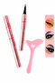 Black Dipliner Eyeliner Pen and Eyeliner Drawing Tool 2-Piece Makeup Set - 2