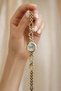 Sinnos Women's Gold Color Stone Heart and Flower Figured Bracelet Watch |   Elegant Vintage Quartz Women's Wristwatch with Apparent Dial - 4