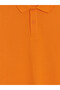 Orange Polo Collar Boys' Pique T-Shirt - 2
