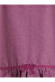 Esvab • Modern & Distinctive Zero Roba Collar Bow Detailed Girls' Dress - 3
