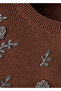 Bead-embroidered knit cardigan - 7