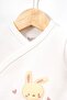 Rabbit Embroidered 5-Piece Baby Hospital Discharge Newborn Set - 6