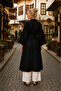 Comfortable Fitted Woven Fabric 120 cm Kimono - 4