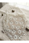 Floral Lace Bandana – Elegant and Romantic Hair Accessory |   Ecru - 2