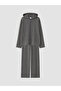 Hooded girl's tracksuit set