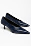 Constanta Navy Blue Women's Heeled Shoes - 2