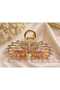 Metal Latch Butterfly Clasp - 3