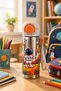 600 ml Water Bottle, 304 Stainless Steel Children's Water Bottle, Double Drinking Mode, Child Water Bottle with Locking Lid