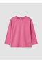 Crew Neck Embroidered Girls' T-Shirt (W6) - 2