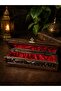 Nostalgic Wooden Prayer Beads and Jewelry Box – Authentic Chest with Red Velvet Interior 26*7 1Pc - 2