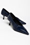 Constanta Navy Blue Women's Heeled Shoes - 3