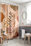 Bohemian Branches Patterned Shower Curtain, Bathtub Curtain 175X200Cm - 5