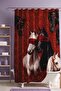 Blindfolded Horses Patterned Shower Curtain, Bathtub Curtain 175X200Cm - 2