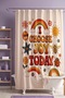 I Choose Joy Today Patterned Shower Curtain, Bathtub Curtain 175X200Cm - 2