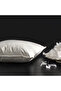 ® Feather Bed Pillow Luxurious Comfort with Goose Feather and 100% Cotton Fabric, (White, Size 50x70 CM) - 2