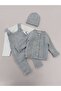 Unisex 0-3 Months Patchwork Patterned Set of 8 - 5