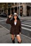 Women's Double-Breasted Nubuck Jacket