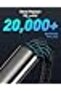 كابل USB-C، شحن سريع 100 واط PD 5A QC 4.0، كابل USBC إلى USBC، مصنوع من سبائك الزنك مع غلاف نايلون مضفر - 4