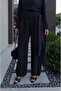 Füme Flowing Waist Wrap Blouse and Pants Set - 6