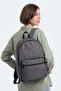 Lifelog I Unisex Dark Gray Travel Bag - 3
