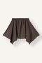 Checkered Elastic Waist Asymmetrical Mini Skirt for Girls I5550A826Wn - 7