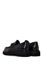 Men's Black Leather Casual Loafer Wm750034Dv - 6