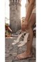 Women's Leopard Summer Heeled Shoes Thin Heels - 6