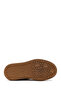 Women's Tan Lace-Up Thick Soled Suede Leather Sneaker Af450008Ds - 5