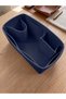 Kare Ic Cepli Canta Ici Organizer Navy Blue Color 28 X 15 X 12 Dimensions (Length X Height X Width) - 2
