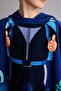 Diver Patterned Cotton Poncho Towel for Boys G7186A826Sm - 3