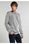Relaxed Fit Round Neck Plain Men's Navy Blue Sweater