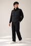 Men's Black, Nova Fabric, Stand Collar, Water and Wind Resistant, Puffer Vest - 4