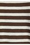 Regular Fit Round Neck Striped Men's Brown Long Sleeve T-Shirt - 5