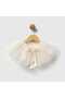 Valentina Girl's Dress with Detachable Cape Collar - 3