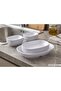 6 Pieces White Garnish Plate Unbreakable Melamine Plate Appetizer Plate Olive Dish (17 X 12 cm) - 4