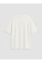Peak New Season White Crew Neck Men's T-Shirt - 6